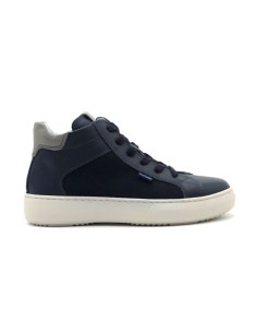 Nero Giardini Baskets montantes Made in Italy en cuir pour garçon