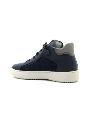 Nero Giardini Baskets montantes Made in Italy en cuir pour garçon