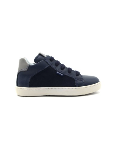 Nero Giardini Baskets montantes Made in Italy en cuir pour enfant