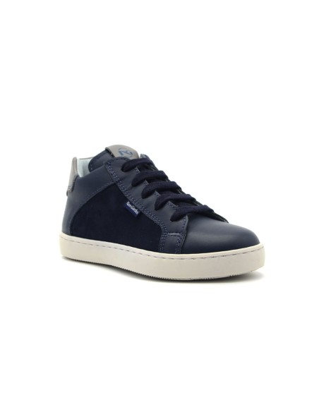 Nero Giardini Baskets montantes Made in Italy en cuir pour enfant