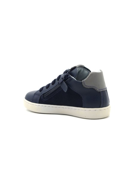 Nero Giardini Baskets montantes Made in Italy en cuir pour enfant