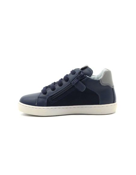 Nero Giardini Baskets montantes Made in Italy en cuir pour enfant