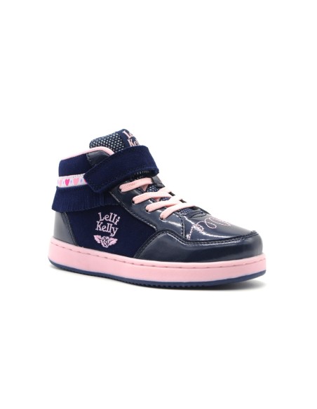 Lelli Kelly model Fringetta Mix high sneaker girl