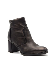 Nero Giardini Made in Italy Damenstiefelette aus Metallic-Leder 2