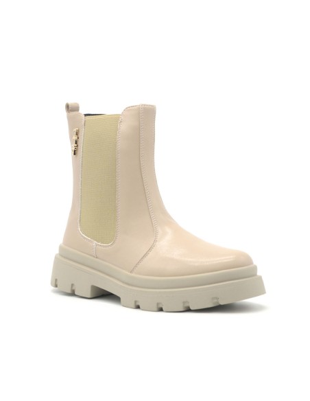 4US by Paciotti Stiefeletten für kleine Mädchen mit Strass-Logo