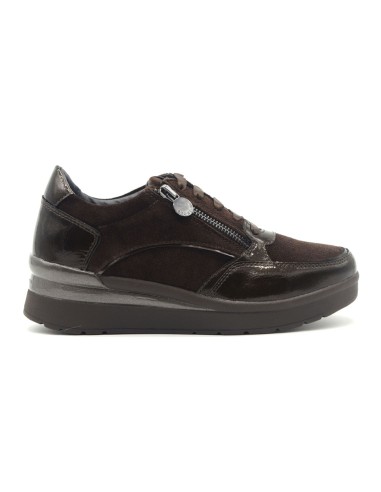 Stonefly modello Cream 58 sneaker donna in vernice e camoscio