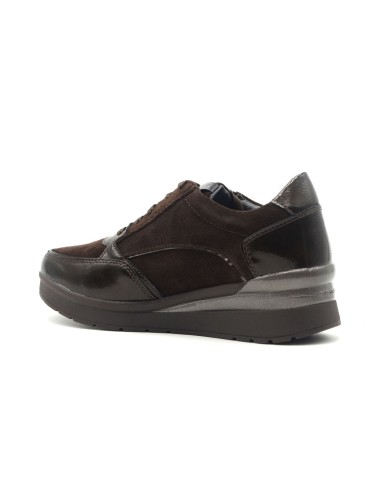 Stonefly modello Cream 58 sneaker donna in vernice e camoscio