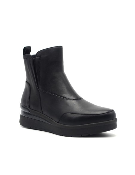 Modèle Stonefly Cream 54, bottine pour femme en cuir nappa