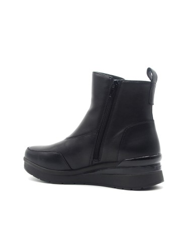 Modèle Stonefly Cream 54, bottine pour femme en cuir nappa