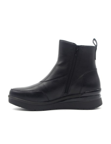 Modèle Stonefly Cream 54, bottine pour femme en cuir nappa