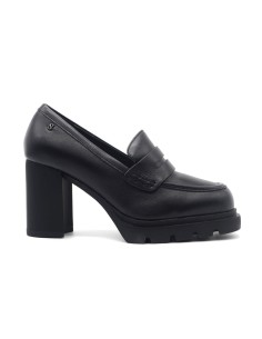 Stonefly modelo Oxa 7, mocasín de tacón para mujer en piel
