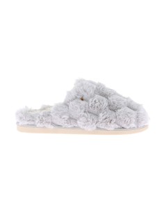 Chausson chaud pour femme Grünland Kant en tissu effet peluche