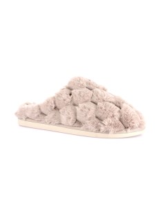 Grünland Kant women's warm slipper in plush effect fabric 2