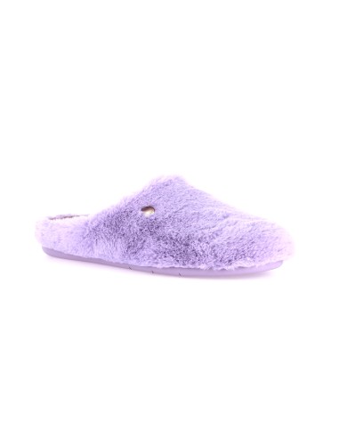 Grünland Gaga women's warm slipper in plush fabric