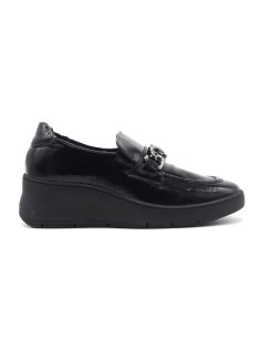 Donna Serena moccasin Made in Italy women in patent leather