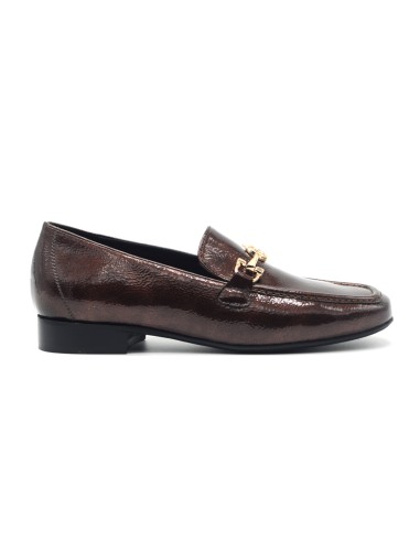 Mocasín Donna Serena Made in Italy para mujer en charol