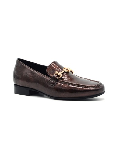 Mocasín Donna Serena Made in Italy para mujer en charol