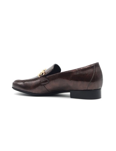 Donna Serena moccasin Made in Italy women in patent leather