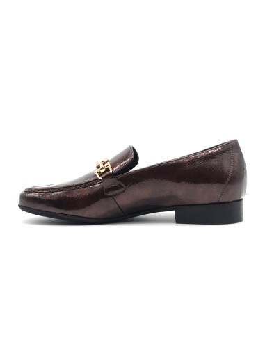 Mocasín Donna Serena Made in Italy para mujer en charol