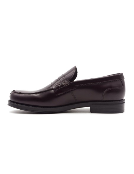 Stonefly model Bliss 1 men's college moccasin in leather