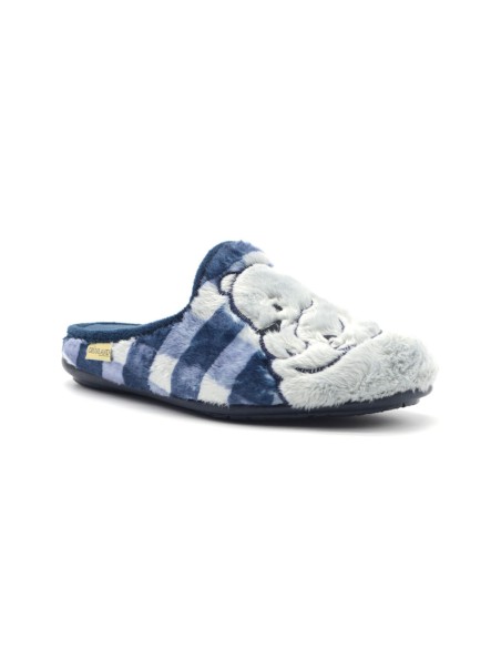 Grünland Faye women's slipper in warm fabric