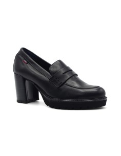 Callaghan Jazz model moccasin with heel women in leather 2