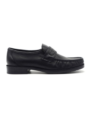 Mocasín de hombre Melluso en piel suave con antifaz