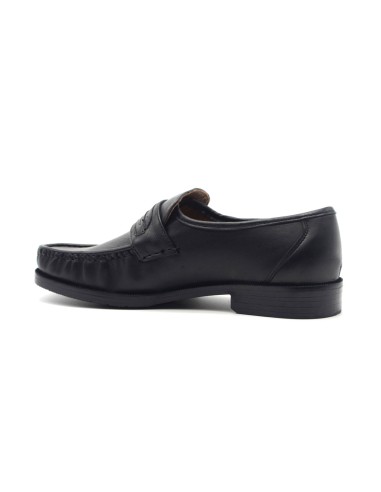 Mocasín de hombre Melluso en piel suave con antifaz