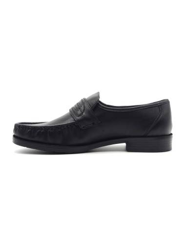Mocassin homme Melluso en cuir souple avec masque