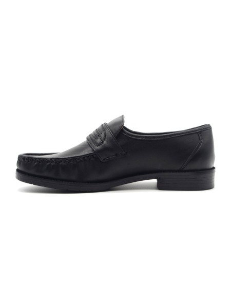 Mocasín de hombre Melluso en piel suave con antifaz