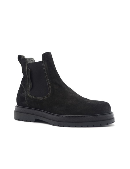 Nero Giardini Made in Italy men's suede ankle boot