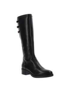 Nero Giardini Made in Italy botte en cuir pour femme avec boucle 2