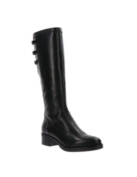 Nero Giardini Bota mujer piel Made in Italy con hebilla
