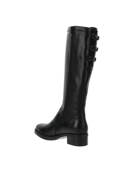Nero Giardini Bota mujer piel Made in Italy con hebilla