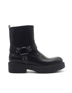 Bottine motard en cuir pour femme Nero Giardini Made in Italy