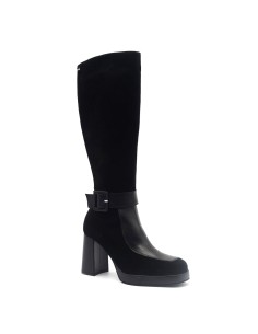 Nero Giardini Made in Italy botte en daim pour femme 2