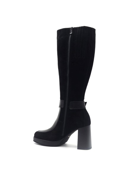 Nero Giardini Made in Italy botte en daim pour femme