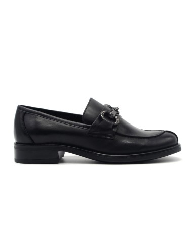 Mocassin femme Vueva en cuir souple avec mors