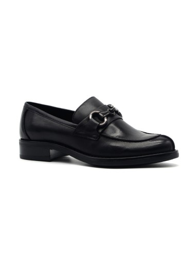 Mocassin femme Vueva en cuir souple avec mors