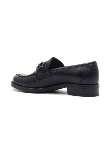 Mocassin femme Vueva en cuir souple avec mors