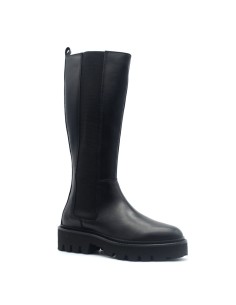 Botte sportive en cuir pour femme Vueva avec élastique latéral 2