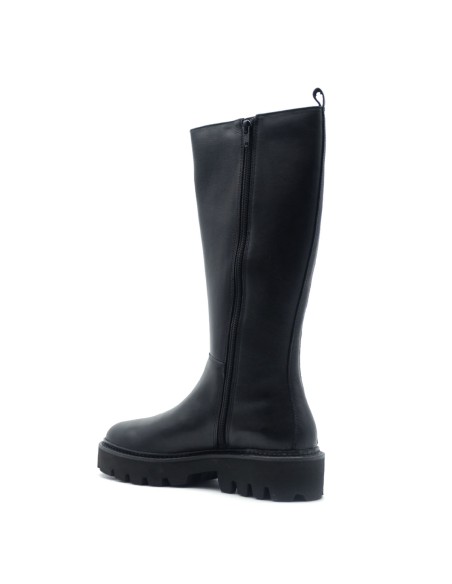 Botte sportive en cuir pour femme Vueva avec élastique latéral