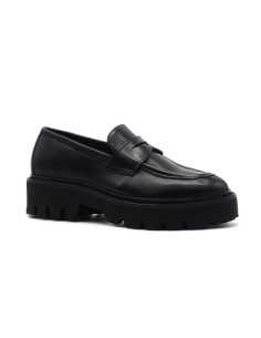 Vueva women's moccasin in soft leather with mask 2