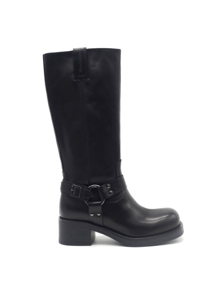 Nero Giardini stivale Made in Italy donna in pelle