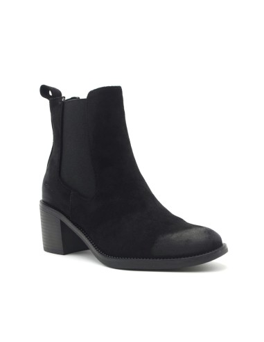 Cinzia Soft Damen-Stiefelette aus Samt mit doppeltem Gummizug