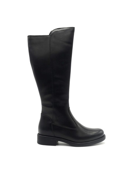 Botte d'équitation femme Cinzia Soft en cuir avec élastique