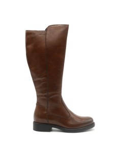 Botte d'équitation femme Cinzia Soft en cuir avec élastique