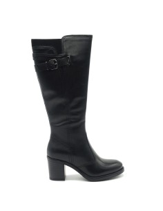 Bota mujer Cinzia Soft de piel con hebilla lateral