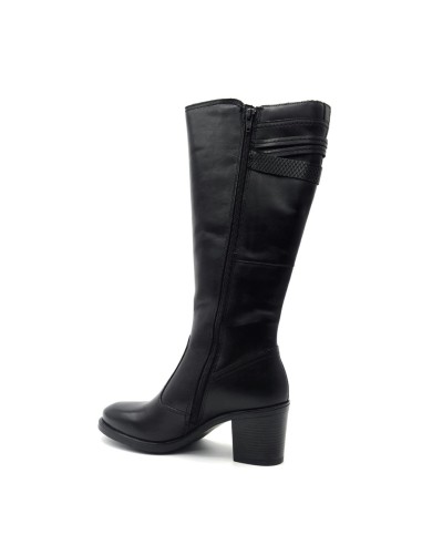 Bota mujer Cinzia Soft de piel con hebilla lateral