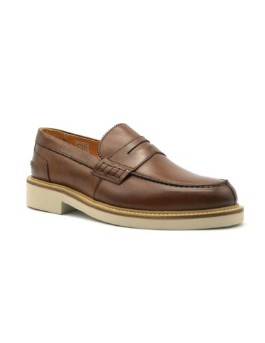 Mocassins décontractés Exton en cuir pour homme fabriqués en Italie